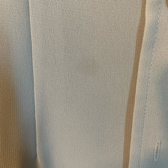 sky blue button down blouse - Picture 2 of 3